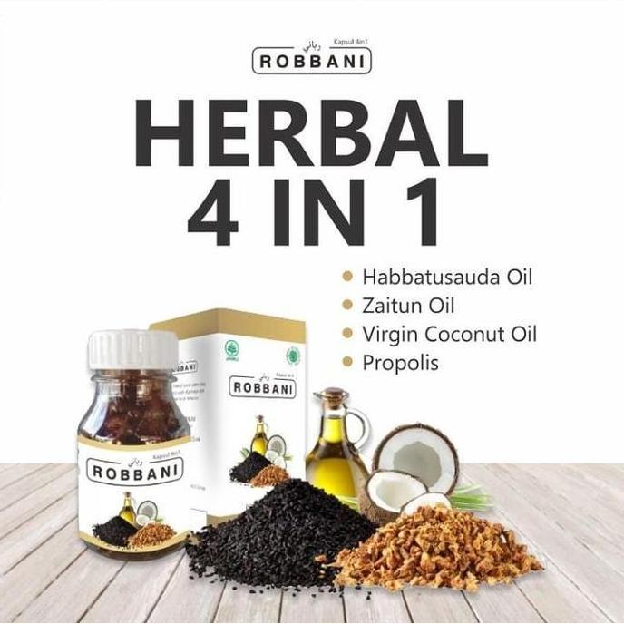 Robbani obat herbal kolesterol hipertensi 100% original