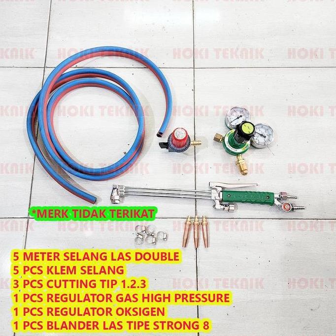 Spesial Paket Blender Las Potong Strong 8 Cutting Torch Set