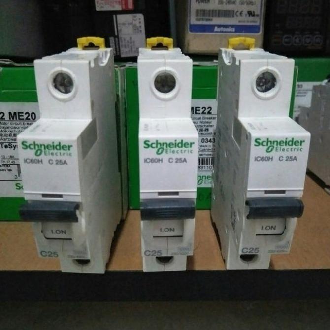 Diskon Mcb Ic60H 1P 25 A Schneider Ori 10 Ka
