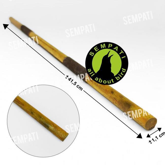 SEMPATI Tangkringan Sangkar Kandang Burung Kenari  Kayu Jati Dll