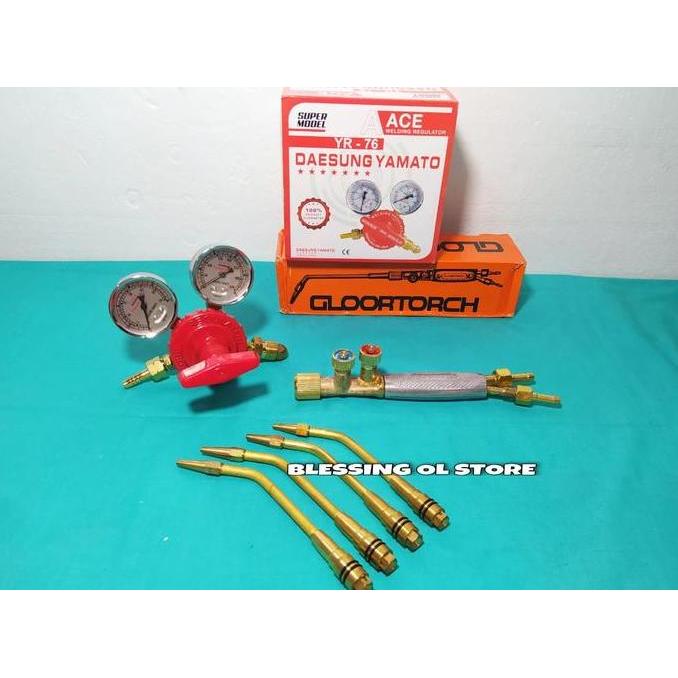 Diskon Paket Regulator Tukang Las Murah/Regulator Acetylne+Blender Las Karbit