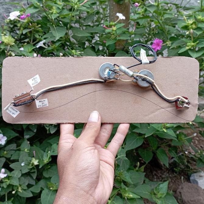 Prewiring Gitar fender Squier Jazzmaster Wiring Harness