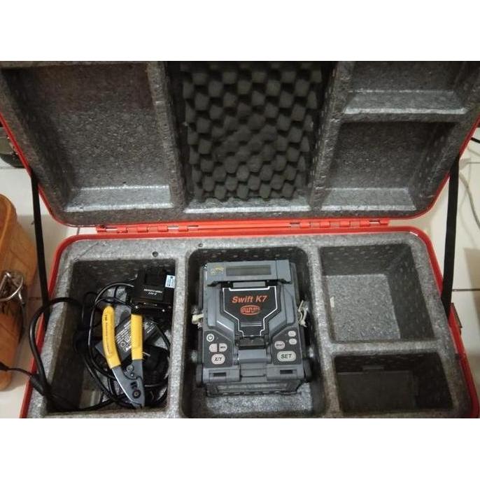 JUAL JUAL FUSION SPLICER ILSINTECH SWIFT K7 SECOND ALAT SAMBUNG KABEL ORIGINAL DAN TERPERCAYA