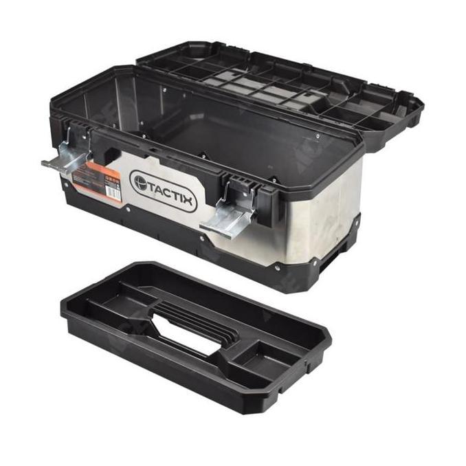 Tool Box Tactix Stainless 20Inc/Kotak Perkakas/Tool Box 50Cm