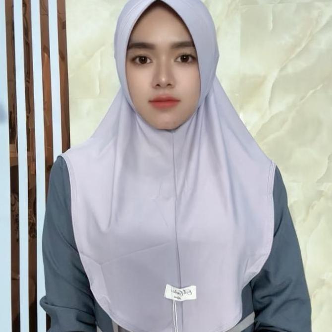 887 OVIN JILBAB MOIRA DEX SPORTY NUTUP DADA DEWASA TANGGUNG SIZE S DEWASA JERSEY SUPER/HIJAB MOIRA S
