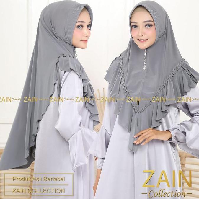 Hijab Bergo Annisa kerudung langsung model baru / jilbab dewasa Lembut Nyaman