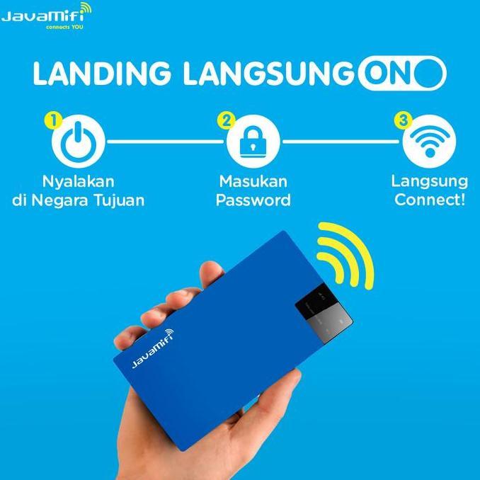 JavaMifi 4G Travel Wifi Indonesia Unlimited Mobile Broadband