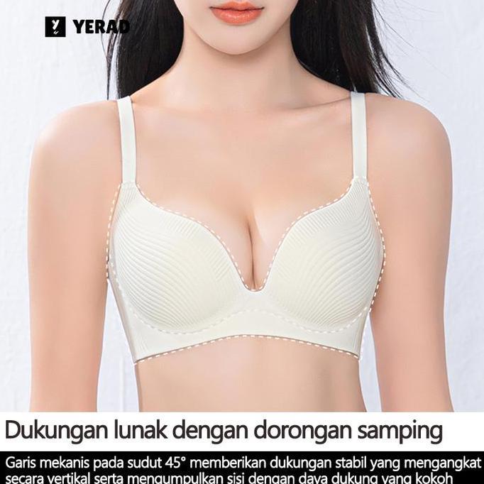 YERAD Bra Super Push-Up Tipis Bh Wanita Premium Busa Tebal Seamless Nyaman