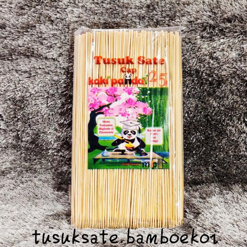 Bisa Cod Tusuk Sate Import Koki Panda 500Gr 20Cm, 22Cm & 23Cm ||