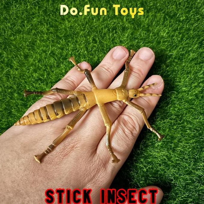 Insect Figurine | STICK INSECT / Mainan Miniatur Serangga Belalang Tongkat