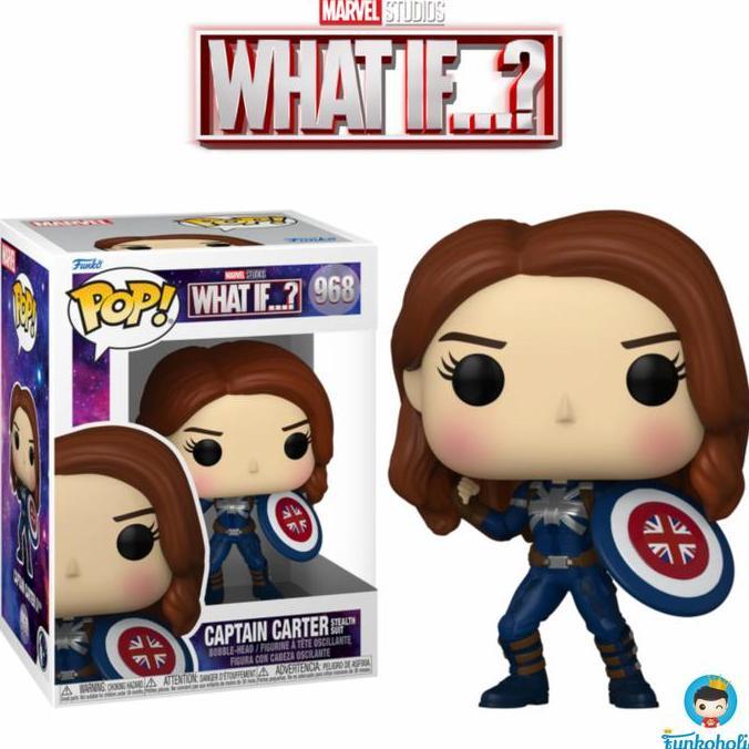 Funko POP Marvel What If...? - Captain Carter Stealth Suit #968