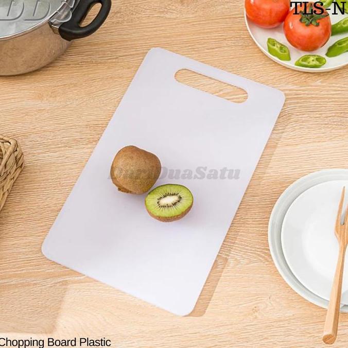 Talenan Plastik Tebal Chopping Board White Ketebalan 6, 8, 10 mm