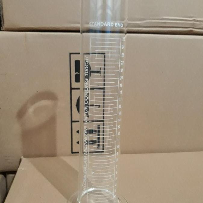 Gelas Ukur Ombrometer 100Cm Ukuran 25Mm
