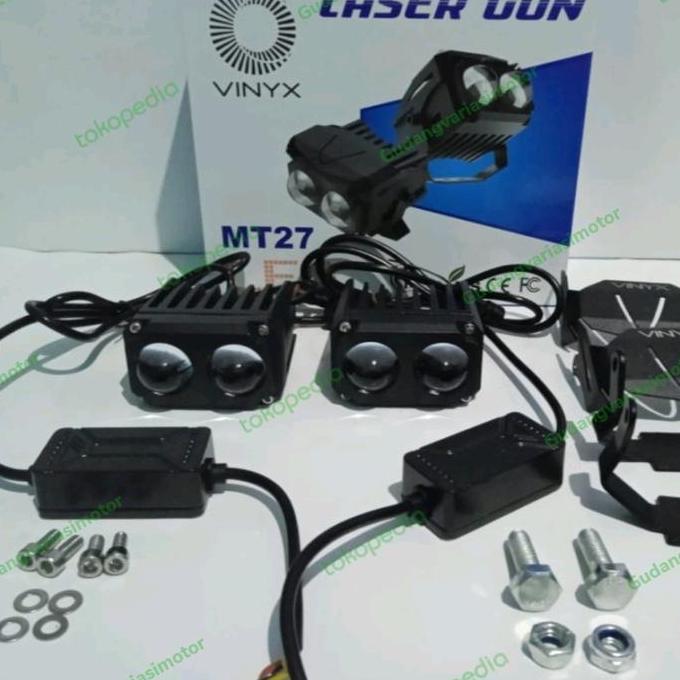 Lampu Tembak Mt27 Putih/ Kuning Laser Gun/Mt 27 Vinyx Best Seller