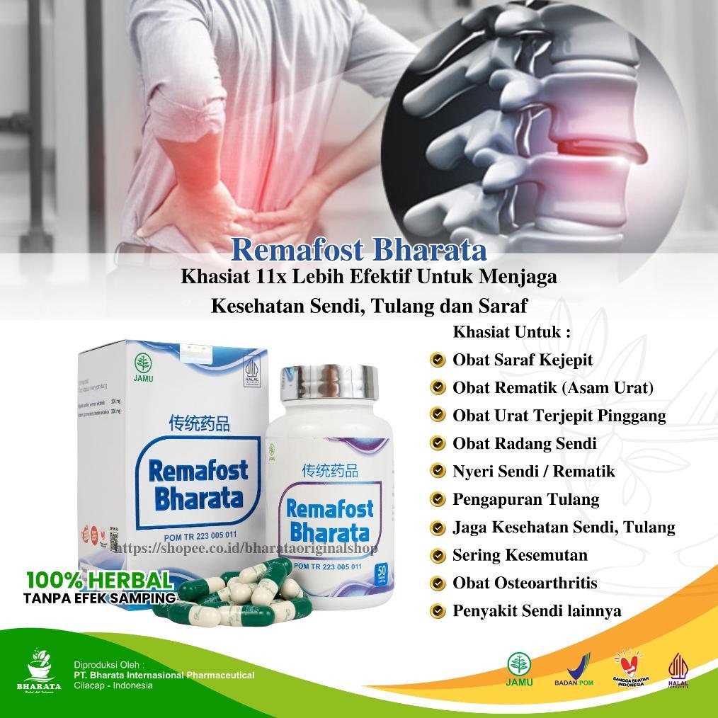 Bahreee_ - Remafost Bharata Herbal Original Nyeri Sendi Saraf Kejepit Redakan Urat Terjepit