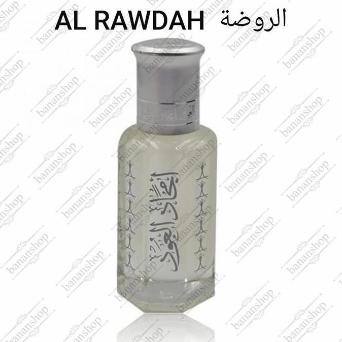 AL RAWDAH RAWDA RAWDAH AL MADINAH AMJAAD AL OUD 6ml Terlaris
