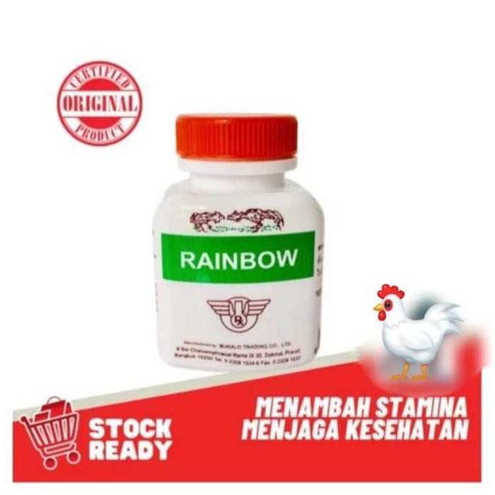 Rainbow Thailand Vitamin Ayam Bangkok Tarung Aduan Suplemen Stamina