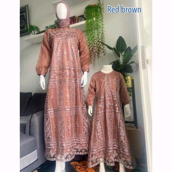 Baju pesta couple ibu dan anak Terlaris