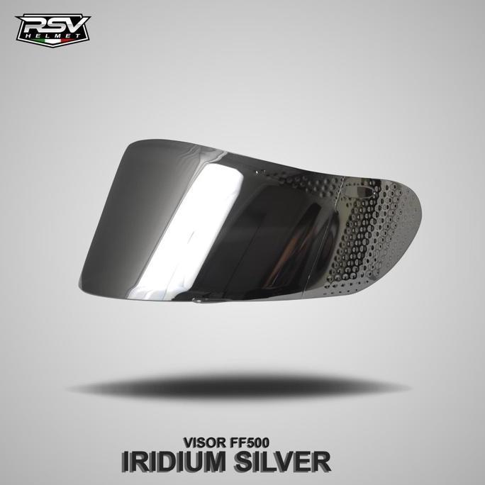 Visor RSV FF500 Iridium Silver - Kaca Helm RSV FF500