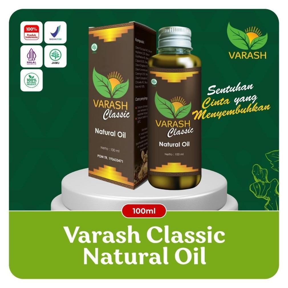 Bahreee_ - Minyak Varash Classic Asli - Minyak Pijat Herbal Varash Original