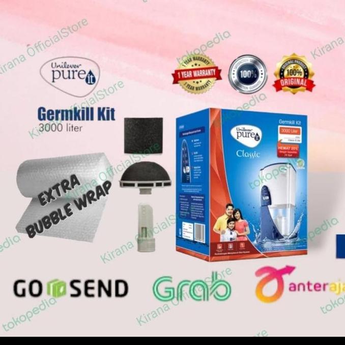 Pure it Unilever Germ Kill Filter 3000 Liter For Classic 9 & 23 Liter