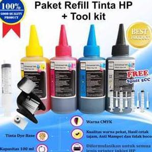 Janjuko_3 - Paket Refill Tinta Printer HP 680 678 682 802 803 | Tinta Printer HP