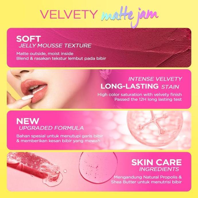 New- Dazzle Me 2 in 1 Love Jam Lip Clay | Lip Cream | Lip Matte | Lipstick | Lip Tint