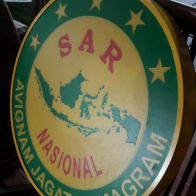 neon box bulat 60 cm