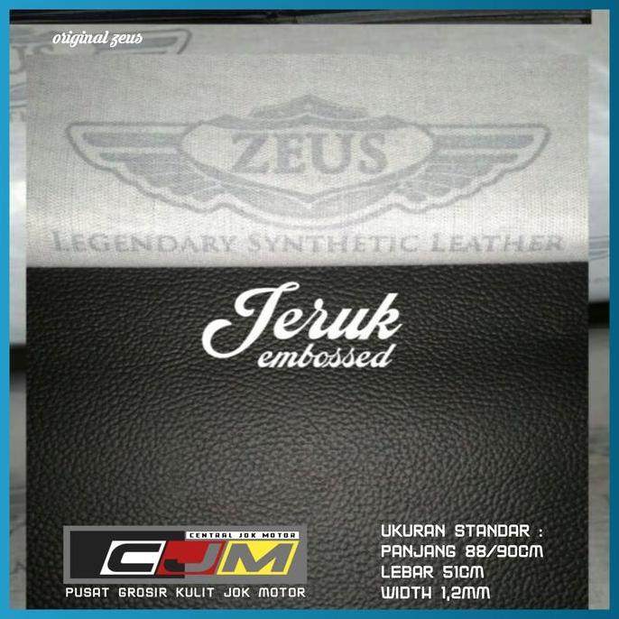 DV48 >> Zeus Original Kulit Jok Motor Polos For: NMax, Vario 125/150, Beat etc