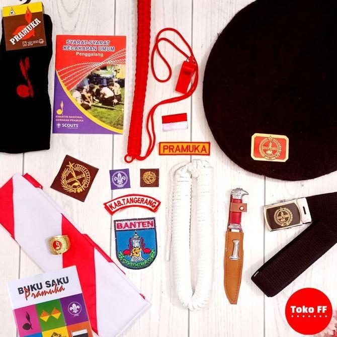 Paket Lengkap Atribut Penggalang Pramuka Banten