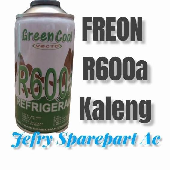 DF173 - FREON R600 GREENCOOL KALENG @120G