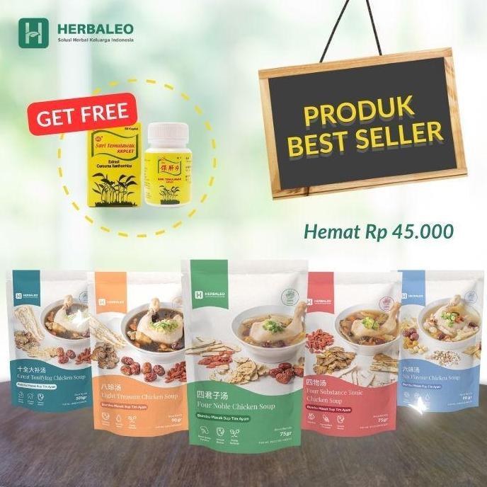 Bundling Hemat Chicken Herbal Soup