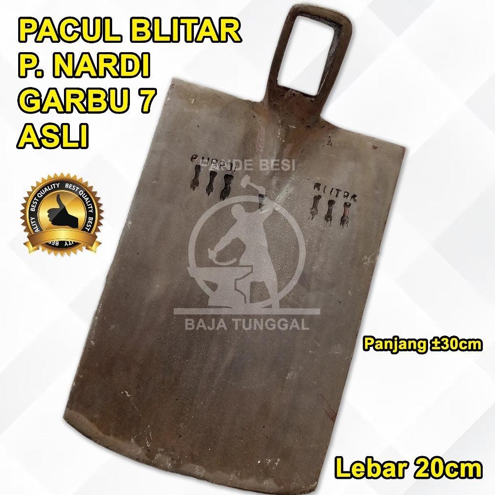 Promo Cod Ya Kak Pacul P Nardi Asli Blitar Ukuran 20Cm Cap Garbu 7 Cangkul Original Bahan Baja Isen 