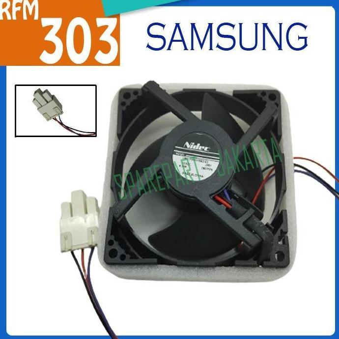 DF102 - Cooling fan / kipas pendingin kulkas DC 12V Samsung 0.16A RFM-303