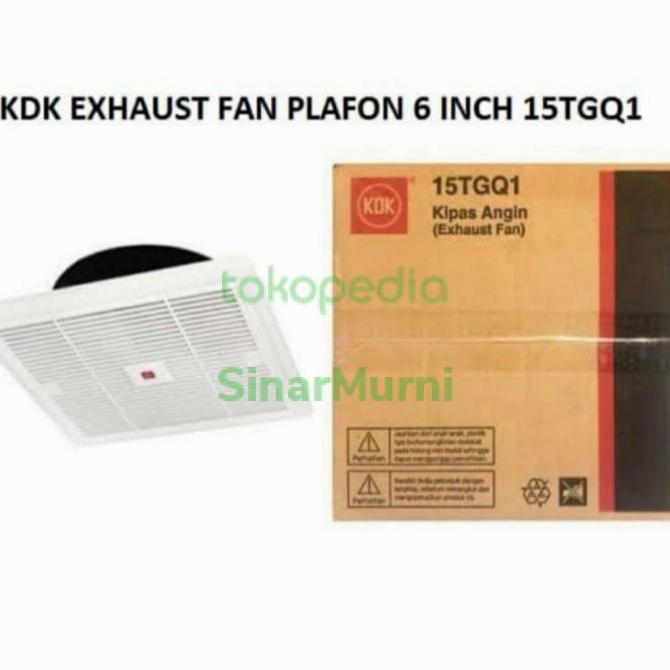 DR263 >> Exhaust fan plafon kdk Ceiling exhaust fan kdk 6inch 15TGQ