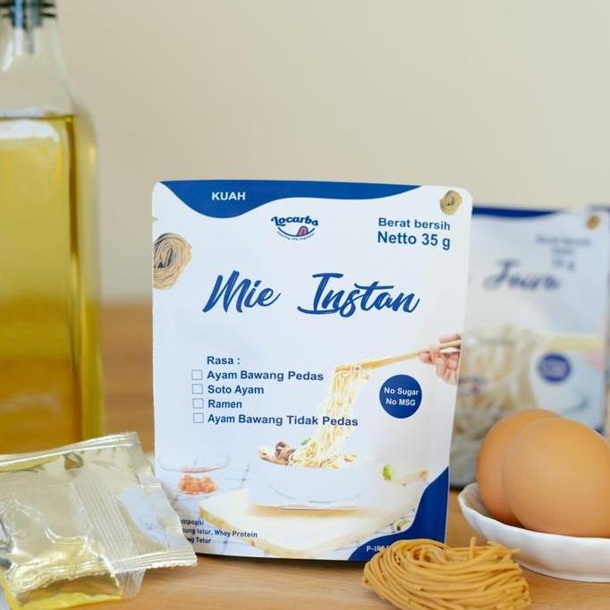 Mie Keto Instant || Mie Lowcarb