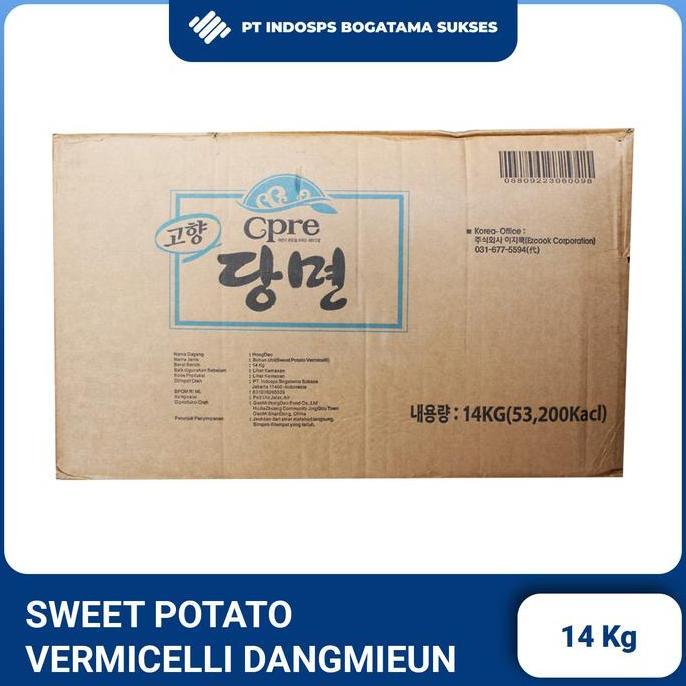 Dangmyeon Vermicelli 14Kg |Soun Bihun Korea | Mie Japchae Import