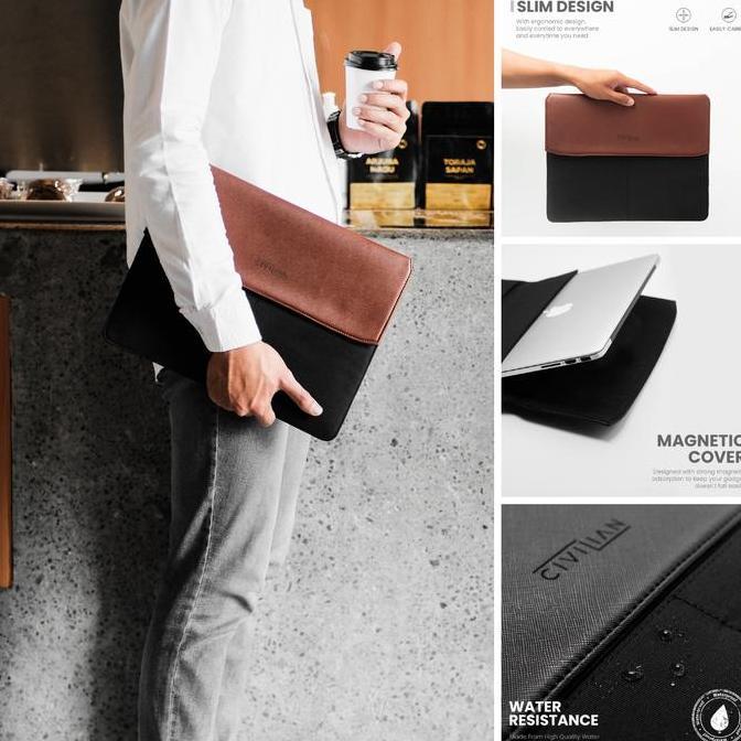 Macbook Air / Pro M1 13" Inch Sleeve Cover Case Tas Laptop Apple