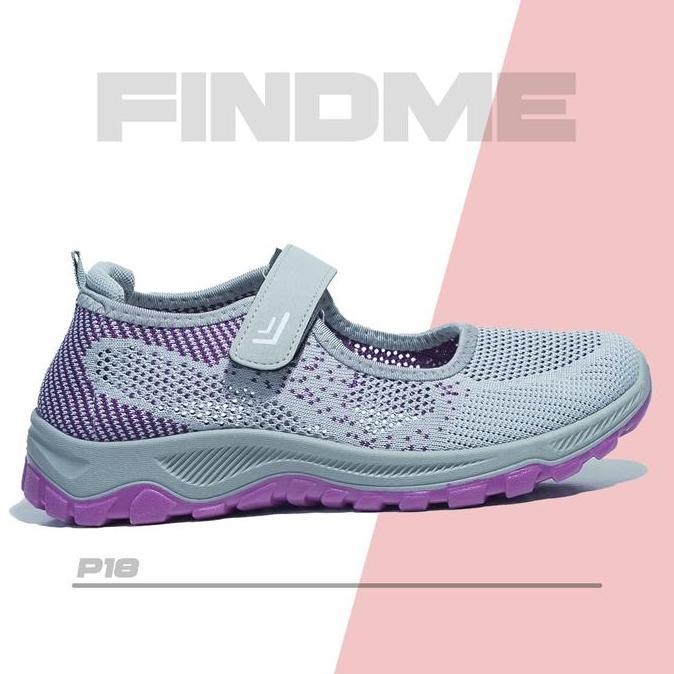 Findme P18 Sepatu Wanita  Comfortable Simple Casual Shoes Esther