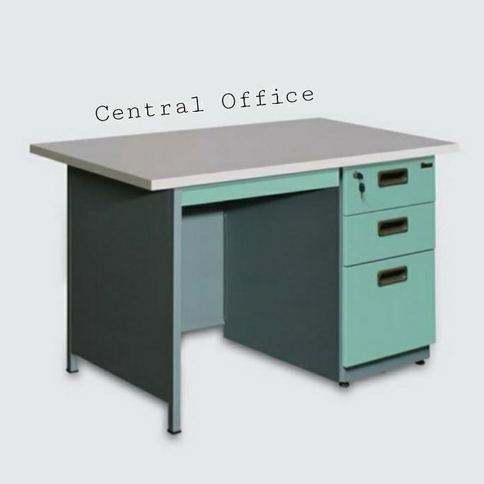 Meja kantor kerja besi Lion L106 N free ongkir Dki jakarta