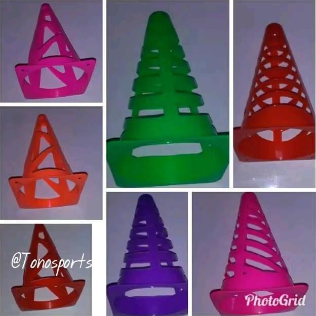 DF273 - 1 Pcs Cone Kun Olahraga Murah Promo, Cone Bola Futsal Basket Voli, Cone Kerucut, Cone Corong