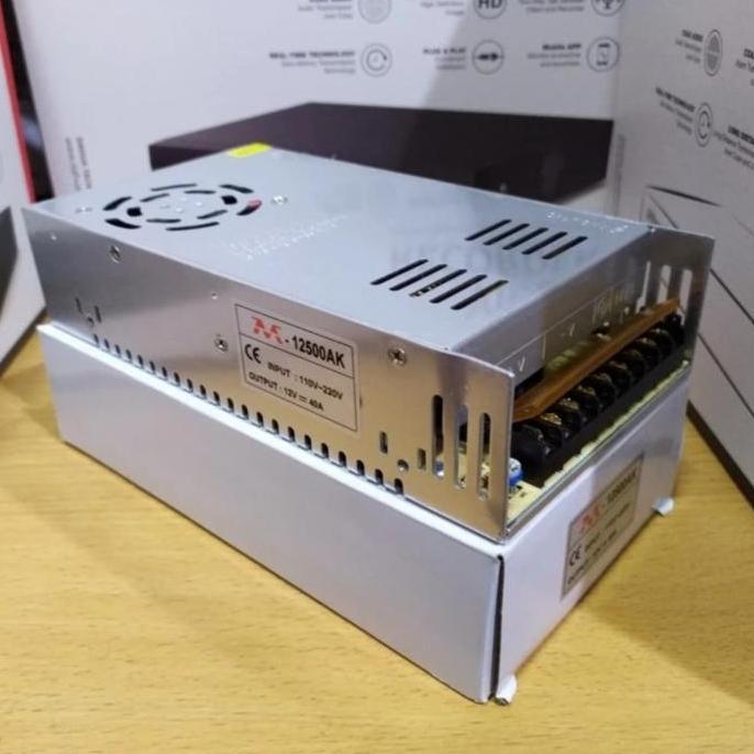 Spesial Power Supply 12V 40A Switching Trafo Jaring 12 Volt 40A Murni