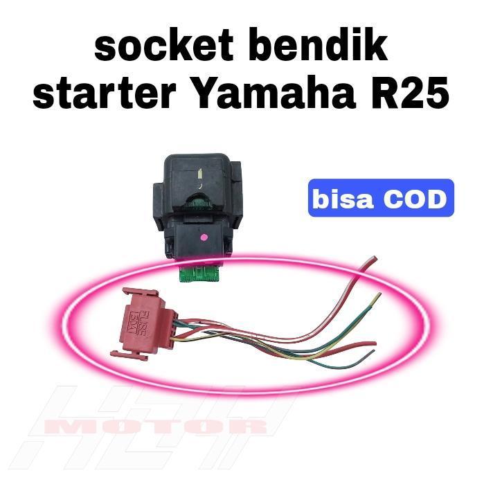 socket soket relay starter stater Yamaha R25 second