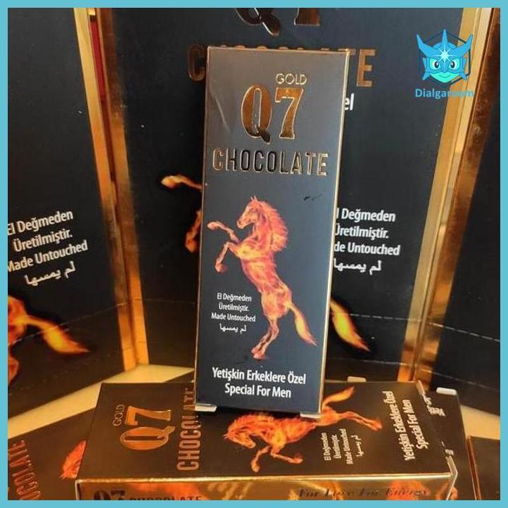 ( COKLAT ) COKELAT Q7 COKLAT Q7 KHUSUS PRIA IMPOR DARI TURKI BAHAN KUE  COKLAT BUBUK MAKANAN & MINUM