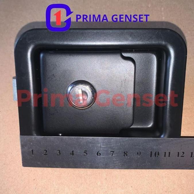 Door Lock / Doorlock Hitam Besi Sedang Genset