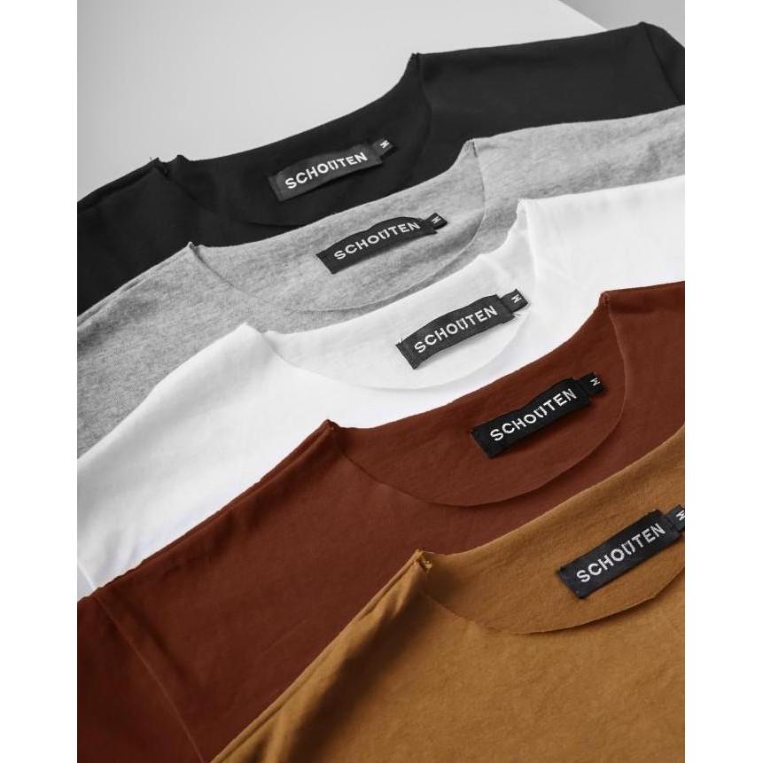 Raw T-Shirt (Kaos Polos Unfinished) By SCHOUTEN BEST SELLER
