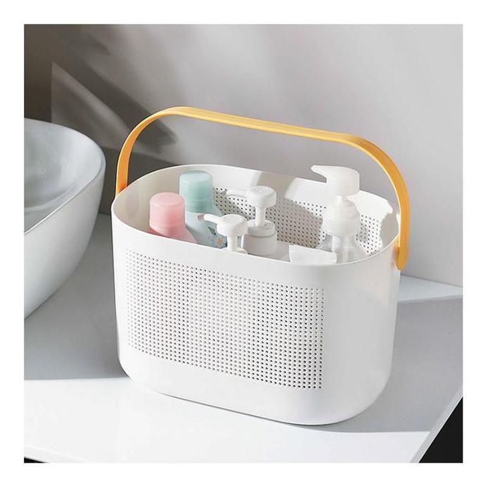Keranjang Kamar Mandi Minimalis Serbaguna / Keranjang  Persegi Organizer Aesthetic Nami Keranjang Ga