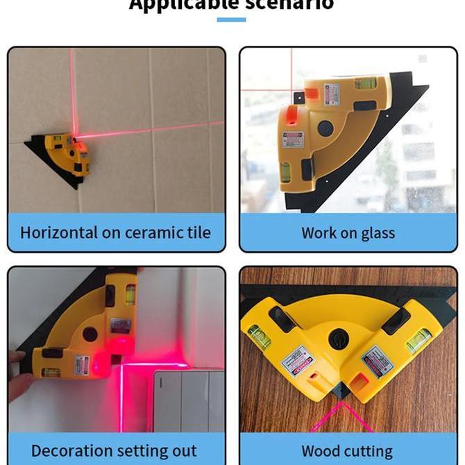 SIKU LASER watterpass siku tukang laser level siku bangunan siku Lantai
