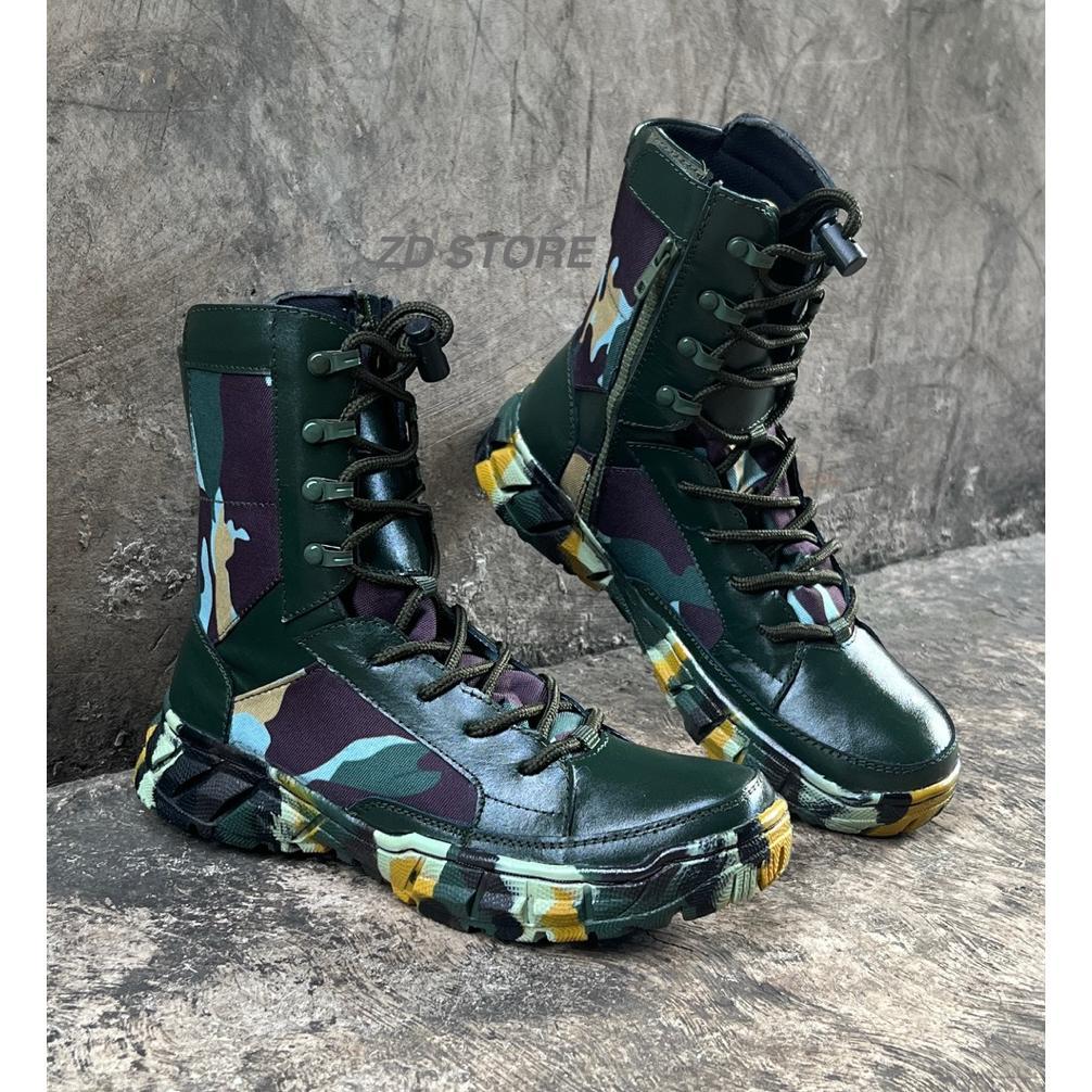 Sepatu Loreng Brimob Produksi/Sepatu PDL TACTICAL LORENG BRIMOB