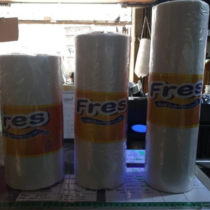 New- Plastik roll buah plastik fotokopi hd embossed uk 25x38 30x45 35x50